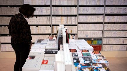 Une trentaine d'auteurs russes, "reflets de la diversité et du dynamisme de la création littéraire contemporaine de la Russie", seront invités au salon.
 (LIONEL BONAVENTURE / AFP)