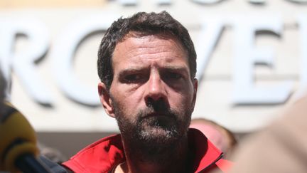  (Jérôme Kerviel en mai dernier alors qu'il marchait en Italie © MAXPPP)