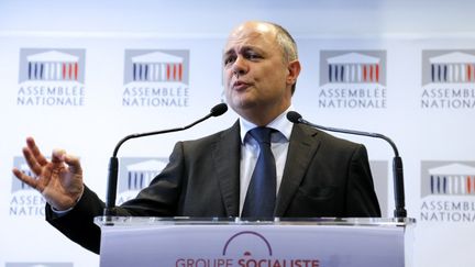 Bruno Le Roux, le 30 avril 2013 &agrave; l'Assembl&eacute;e nationale (Paris). (FRANCOIS GUILLOT / AFP)