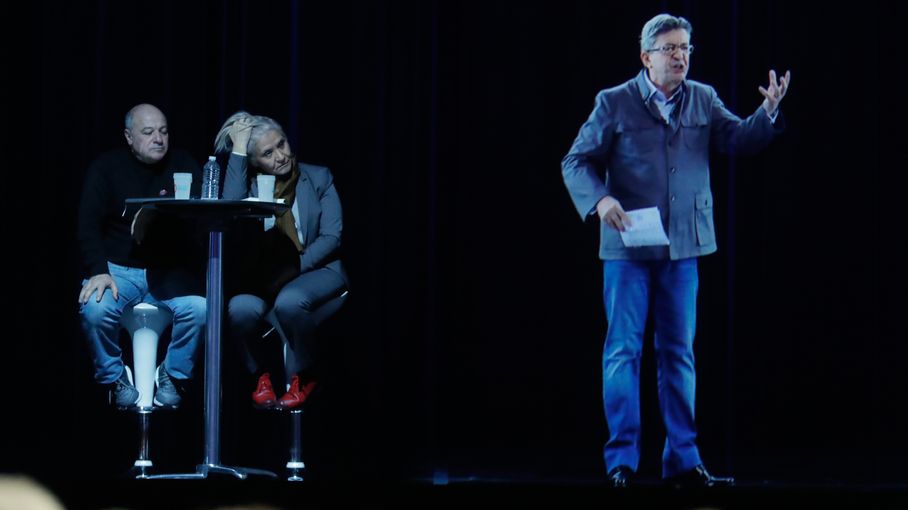 VIDEO. Grâce à Jean-Luc Mélenchon, "hologramme" est devenu ...