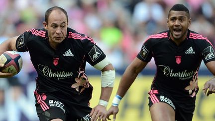 Sergio Parisse, l'international italien du Stade Français