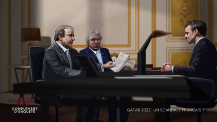 "Soit on me blanchit complètement, soit je me casse" : Platini aurait-il réclamé l’aide du président Macron en plein Qatargate ? (COMPLÉMENT D'ENQUÊTE/FRANCE 2)