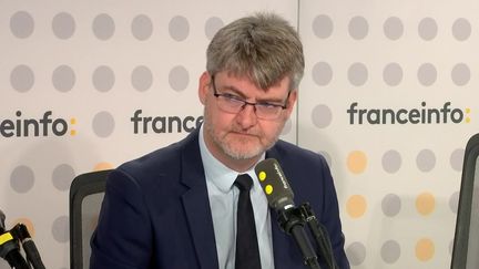 L'ambassadeur de France à Kiev Gaël Veyssière, le 13 novembre sur franceinfo (FRANCEINFO / RADIO FRANCE)