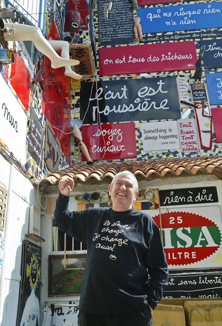 Ben dans sa maison sur les hauteurs de Nice, Avril 2006
 (AFP/Jacques Munch  )