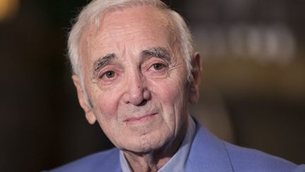 Charles Aznavour en 2016
 (JONATHAN ALCORN / AFP)