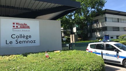 Collège "Le Semnoz" à Seynod (Haute-Savoie), le 24 mai 2017. (RICHARD VIVION / RADIO FRANCE)