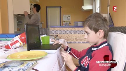 Jules, 8 ans, atteint de la maladie de Lyme. (FRANCE 2 / FRANCETV INFO)