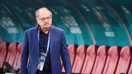 Le président de la fédération française de football, Noël Le Graët, le le 28 juin 2021. (FRANCK FIFE / AFP)