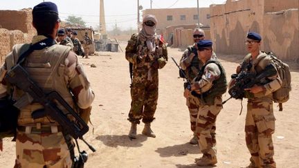 Patrouille française de l'opération barkhane à Kidal au Mali. (AFP)