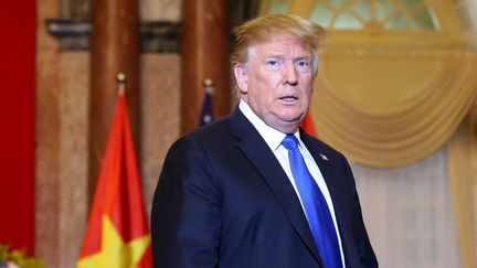 Donald trump à Hanoï le 27 février 2019. (LUONG THAI LINH / POOL)