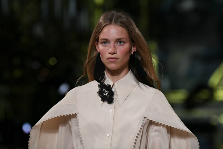 Stella Mc Cartney printemps-été 2020, à la Paris Fashion Week, le 30 septembre 2019.&nbsp; (IK ALDAMA / IK ALDAMA)