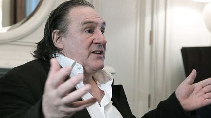 Gérard Depardieu : "Grâce au président Poutine, les dessins animés russes sont de retour sur  les écrans"
 (Mikhail Klimentyev/AP/SIPA)