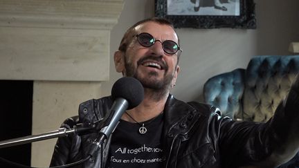 Ringo Starr, le batteur des Beattles, en septembre 2019. (FRANCEINFO / RADIO FRANCE)