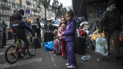 &nbsp; (Réfugiés albanais à Lyon © Maxppp)