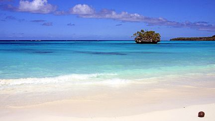 Une plage de Nouvelle-Calédonie. (MARC LE CHELARD / AFP)