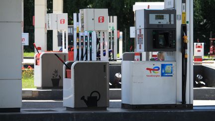 Une station-service TotalEnergies à Caen (Calvados). (AURÉLIEN ACCART / RADIO FRANCE)