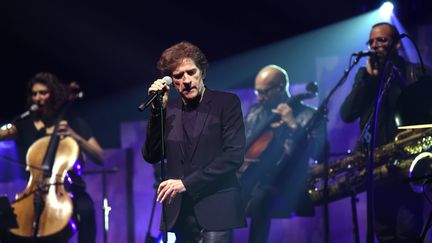 Hubert-Félix Thiéfaine en concert, sur la scène des Arènes, à Metz le 8 novembre 2018, pour ses 40 ans de chansons.
	 
 (PHOTOPQR/L&#039;EST REPUBLICAIN/MAXPPP)