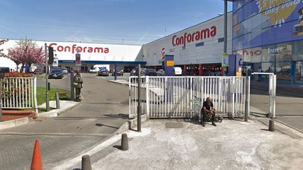 Le&nbsp;magasin Conforama de Saint-Ouen fait partie des 32 magasins de la chaine qui vont fermer.&nbsp; (GOOGLE STREETVIEW)