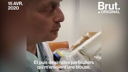 Deux semaines après son appel aux dons lors d'un live avec le journaliste Rémy Buisine, le chef des urgences de l'hôpital Georges-Pompidou voit les courriers affluer dans son bureau.