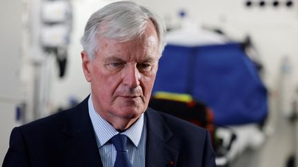 Le Premier ministre Michel Barnier le 7 septembre 2024. (LUDOVIC MARIN / AFP)