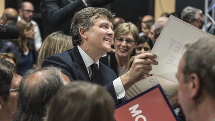 Arnaud Montebourg, le 7 octobre 2016, à Portet-sur-Garonne (Haute-Garonne). (CITIZENSIDE/PATRICK BATARD)