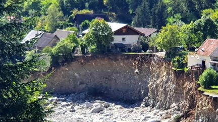 Saint-Martin-Vésubie : un trou béant à la place de sa maison