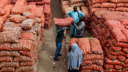 Au Sénégal, les ouvriers agricoles comme d'autres travailleurs du secteur informel bénéficient de protection sociale et de soins grâce aux nombreuses mutuelles.&nbsp; (Seyllou / AFP)