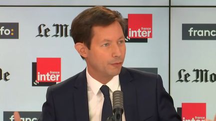 François-Xavier Bellamy, invité de Radio France le 11 octobre 2020. (FRANCEINTER / RADIOFRANCE)