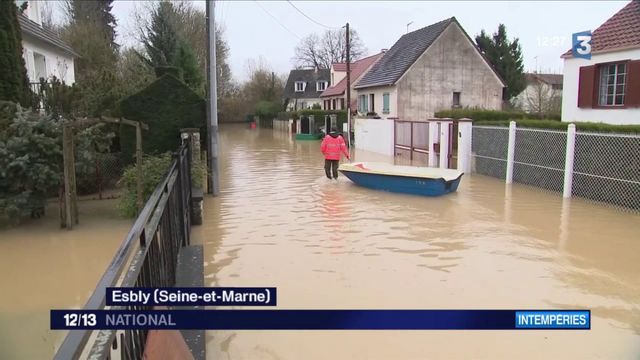 Inondations En Seine Et Marne Les Riverains Tentent De Survivre Au Milieu De L Eau