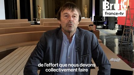 VIDEO. Écologie : "Il faut mettre un petit peu de conscience dans son quotidien" : le message de Nicolas Hulot (BRUT)