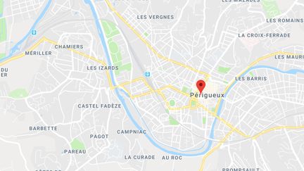 Le squelette a été découvert dans un appartement rue André Saigne, à Périgueux. (GOOGLE MAPS)