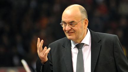 Dusko Vujosevic, entraîneur du CSP Limoges (OZAN KOSE / AFP)