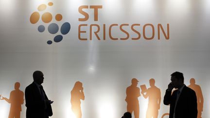 Le stand ST-Ericsson au Congr&egrave;s international du mobile &agrave; Barcelone (Espagne), le 25 f&eacute;vrier 2013. (REUTERS )