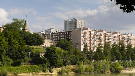 Une vue de la ville de Saint-Ouen (Seine-Saint-Denis), le 3 juin 2024. (VINCENT ISORE / MAXPPP / IP3)