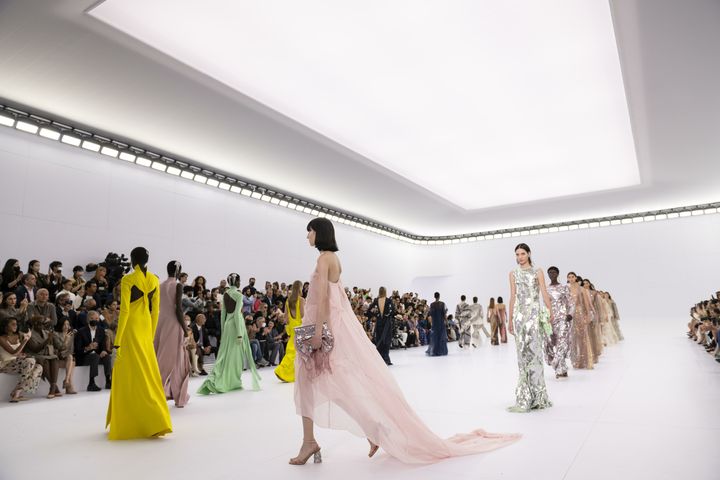 Défilé Fendi haute couture automne-hiver 2022-23 le 7 juillet 2022 à Paris.&nbsp; (IK ALDAMA / IK ALDAMA)