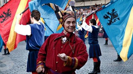 Un participant de l'Ommegang, grand défilé festif à Bruxelles (juillet 2017)
 (Alexandros Michailidis / SOOC)