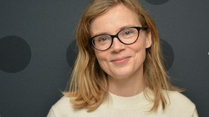 Isabelle Carré en janvier 2020. (JEAN-CHRISTOPHE BOURDILLAT / RADIO FRANCE)