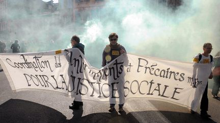 Manifestation : les intermittents dans les rues de Toulouse le 13 juin 2014
 (MICHEL VIALA / PHOTOPQR/LA DEPECHE DU MIDI / MAXPPP)