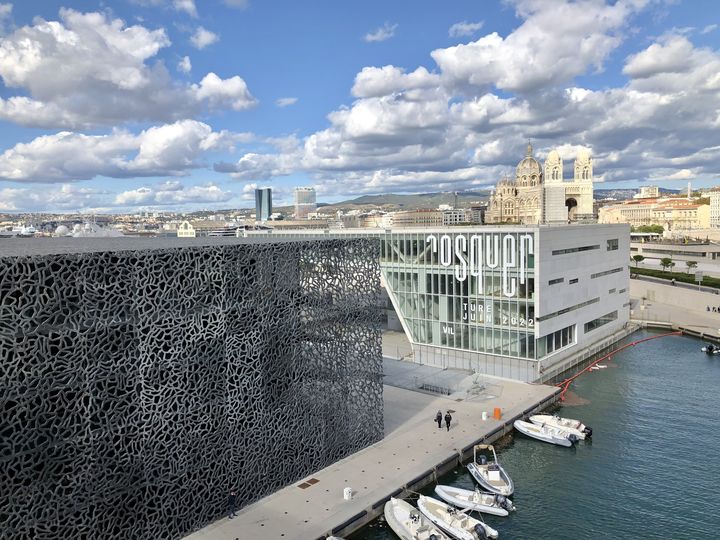 Le Mucem, à Marseille, le 26 septembre 2020.&nbsp; (NOEMIE BONNIN / RADIO FRANCE)