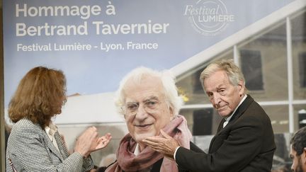 Le Festival Lumière rend hommage à Bertrand Tavernier, disparu en mars 2021 (JOËL PHILIPPON / MAXPPP)