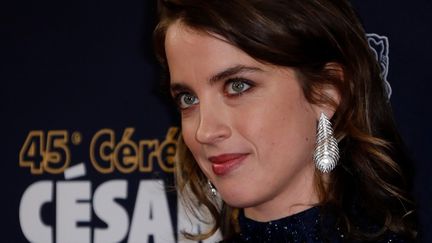 L'actrice Adèle Haenel lors de la 45e cérémonie des César, à Paris, le 28 février 2020. (THOMAS SAMSON / AFP)