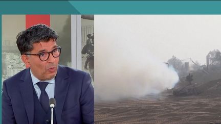 Invité du 12/13 info, mercredi 8 novembre, Hasni Abidi, directeur d'études et de recherche sur le monde arabe et méditerranéen, analyse la situation actuelle dans la bande de Gaza.