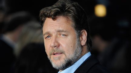 Russel Crowe, à l'affiche du film "Enragés", en 2013. (FACUNDO ARRIZABALAGA / EPA FILE)