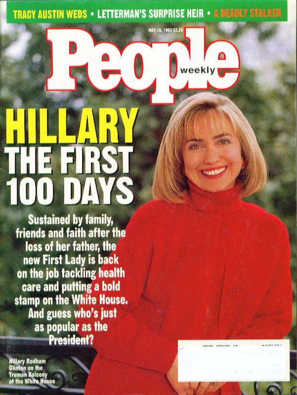 En couverture de "People", en 1993. (PEOPLE)