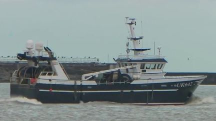 Le bras de fer se poursuit entre Paris et Londres au sujet des licences de pêche. (CAPTURE ECRAN FRANCE 2)