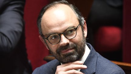 Edouard Philippe à l'Assemblée nationale, à Paris, le 10 avril 2018. (BERTRAND GUAY / AFP)