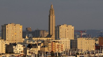 Le Havre (Seine-Maritime) entièrement reconstruite par les ateliers Perret après la seconde guerre mondiale
 (ROLLINGER-ANA / ONLY FRANCE)