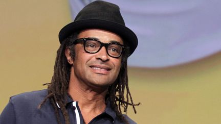 Yannick Noah lors de la pr&eacute;sentation officielle du Tour de France, le 18 octobre 2011 &agrave; Paris. (JOEL SAGET / AFP)