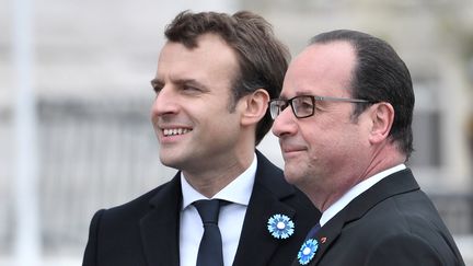 E. Macron / F. Hollande : un agenda commun pendant une semaine