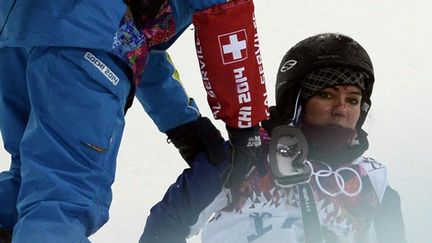 Anaïs Caradeux forfait pour la finale du half-pipe (FRANCK FIFE / AFP)